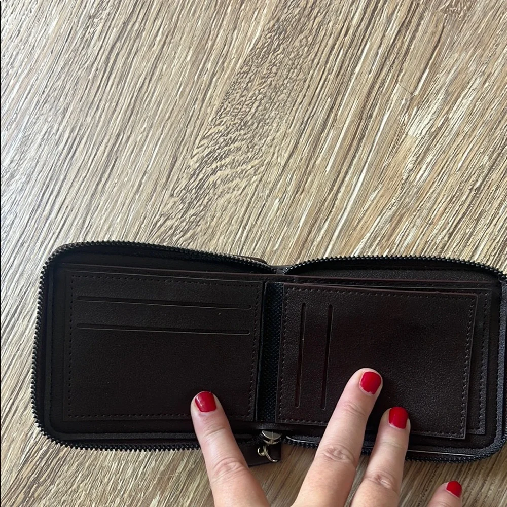 Men's Brown CarrKen Leather Style Wallet